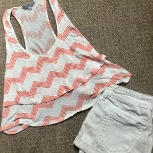 Charlotte Russe Chevron Tank